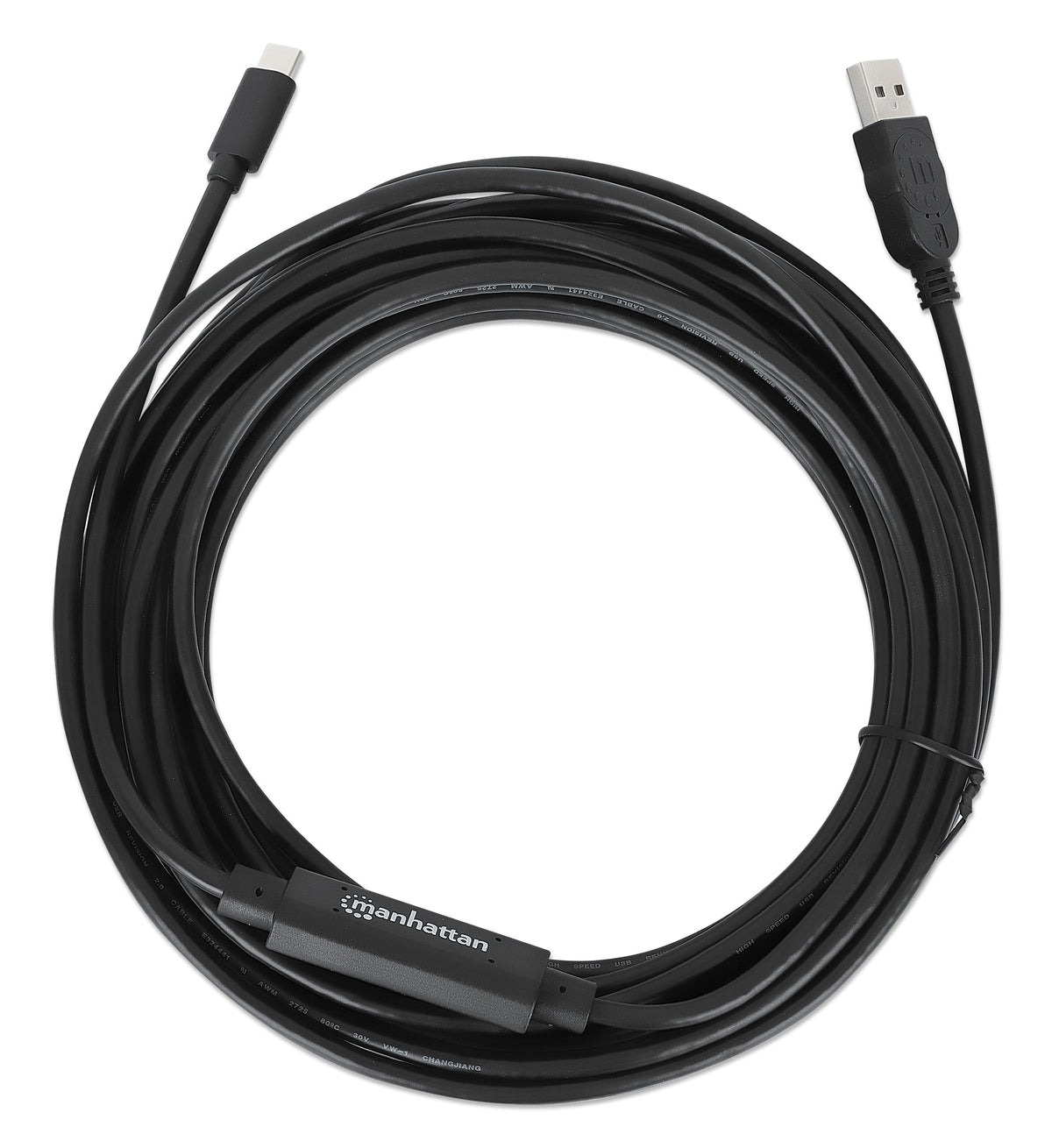 USB 2.0 Type-A to Type-C Active Device Repeater Cable Image 6