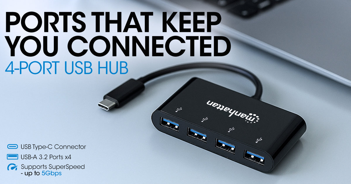 4-Port USB 3.0 Type-C Hub Image 6