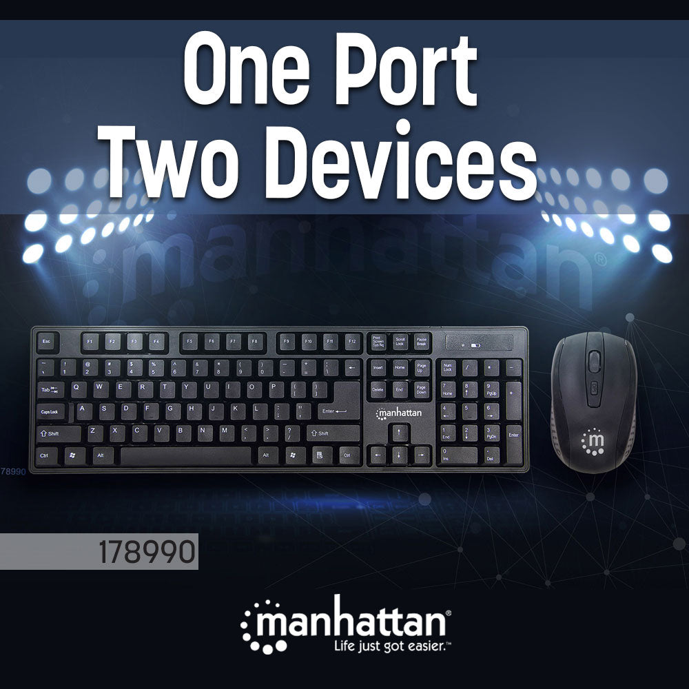 Wireless Keyboard and Optical Mouse Set Image 6