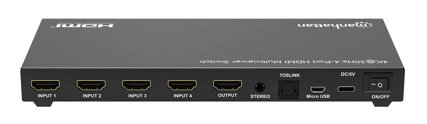 4K@30Hz 4-Port HDMI Multiviewer Switch Image 15