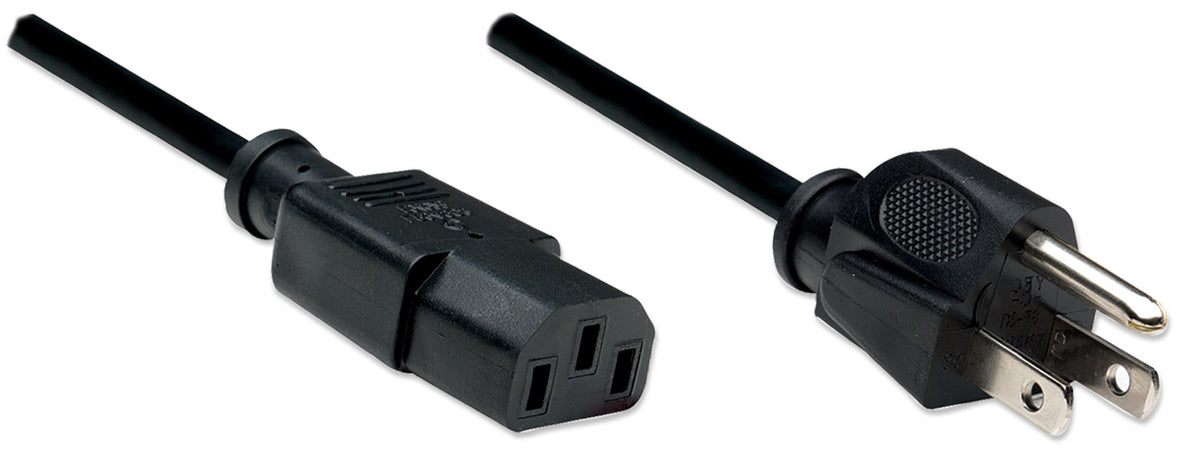 US Power Cable C13 to NEMA 5-15, 1.8 m (6 ft.) Image 3