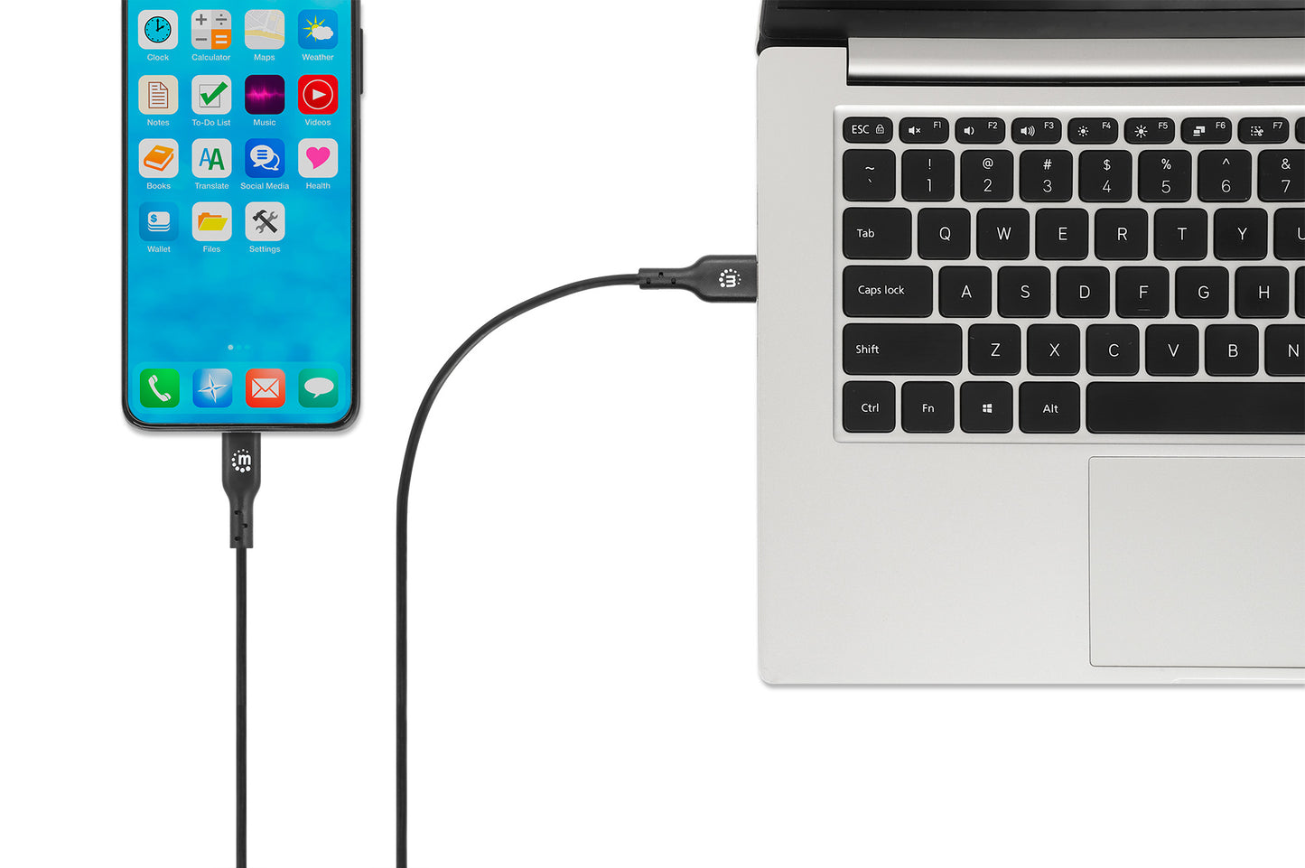 USB 2.0 Type-A to Type-C Cable, 2 m Image 6