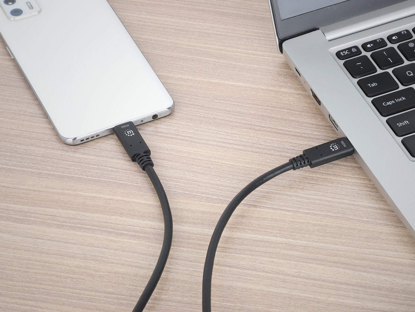 USB 3.2 Gen 2 Type-C Cable, 100 W, 1 m Image 6