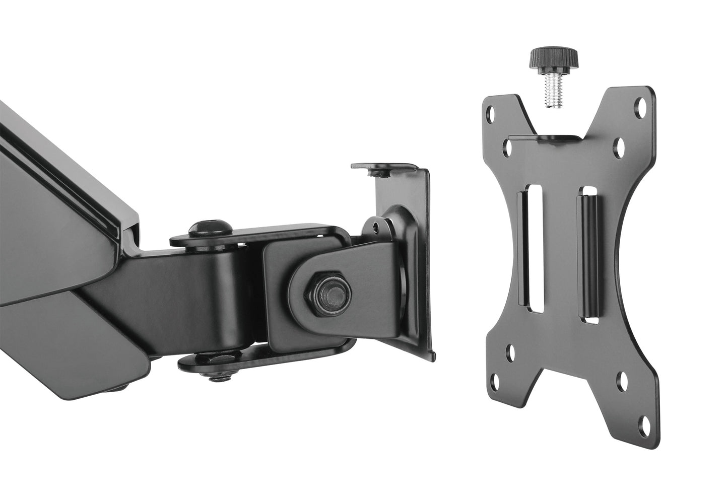 Universal Gas Spring Monitor Mount with Height-Adjustable Arm Image 13