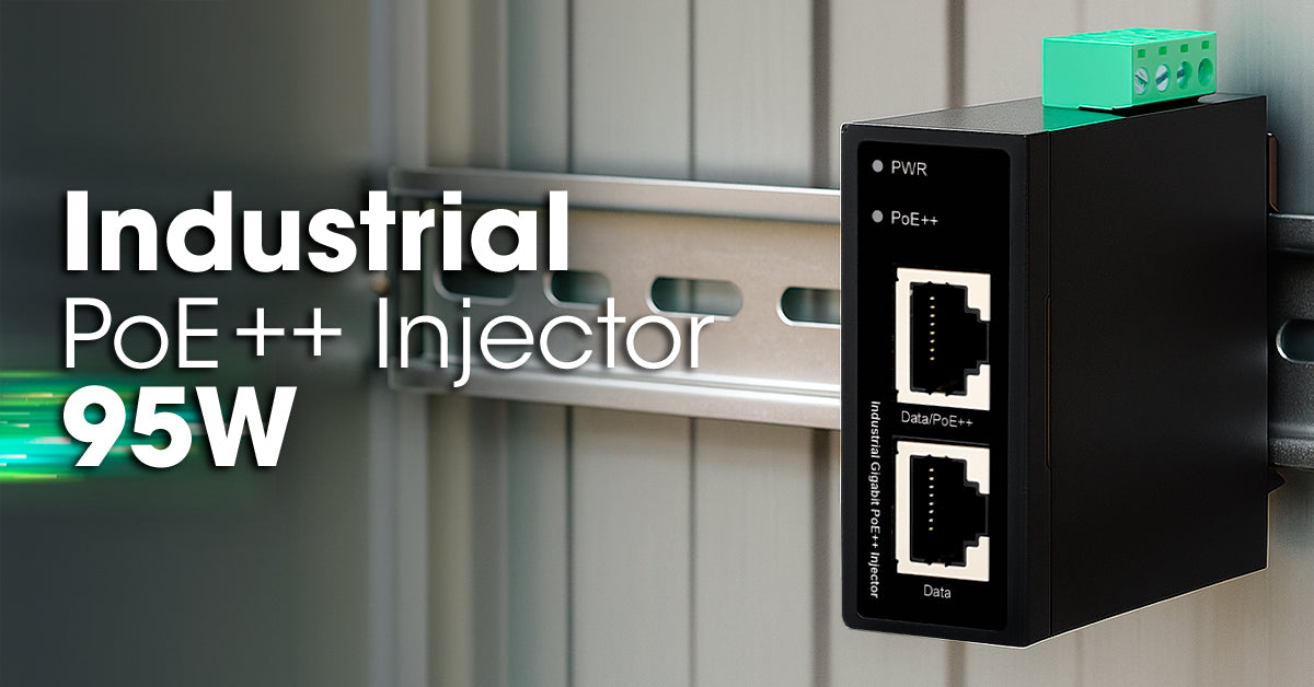 Industrial Gigabit PoE++ Injector 95W Image 10