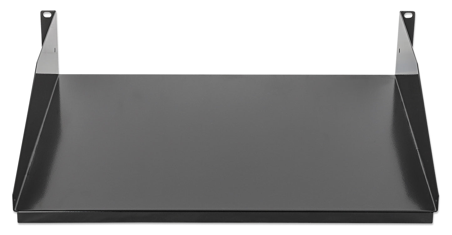 19" Cantilever Shelf, 2U, 400 mm (15.8 in.) Depth, Black Image 5