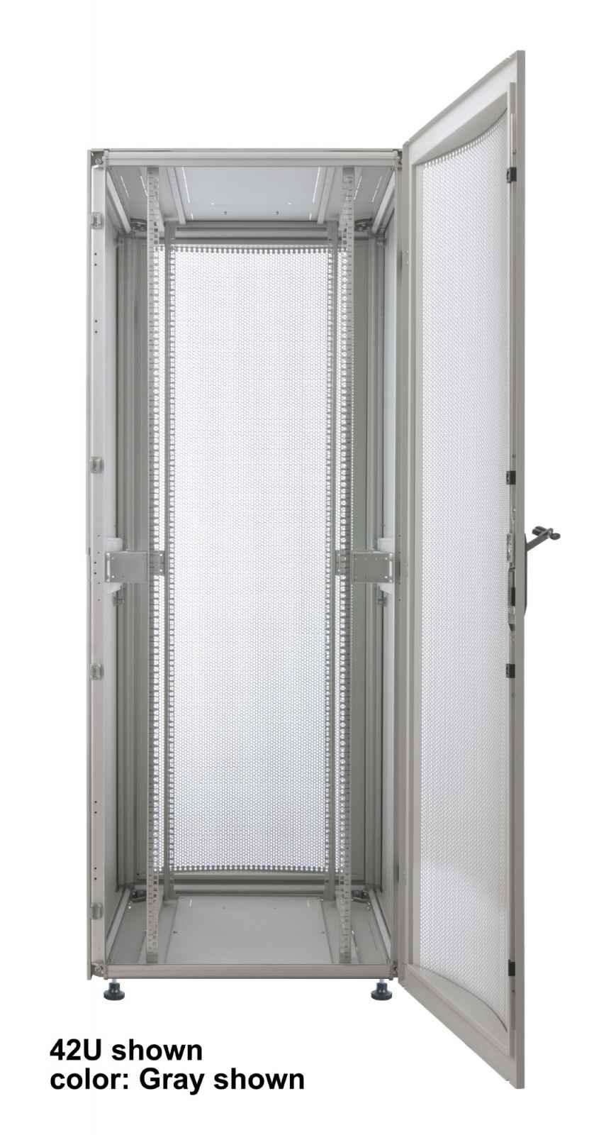 Premium 19" Server Cabinet, 26U, 1000 (D) x 600 (W) x 1322 (H) mm, Black Image 5