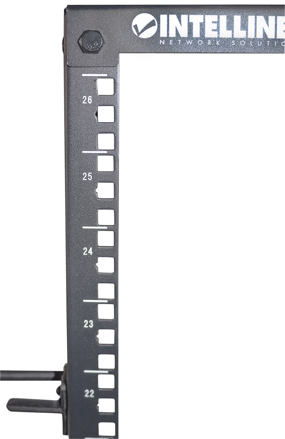 19" 4-Post Open Frame Rack, 48U Image 9