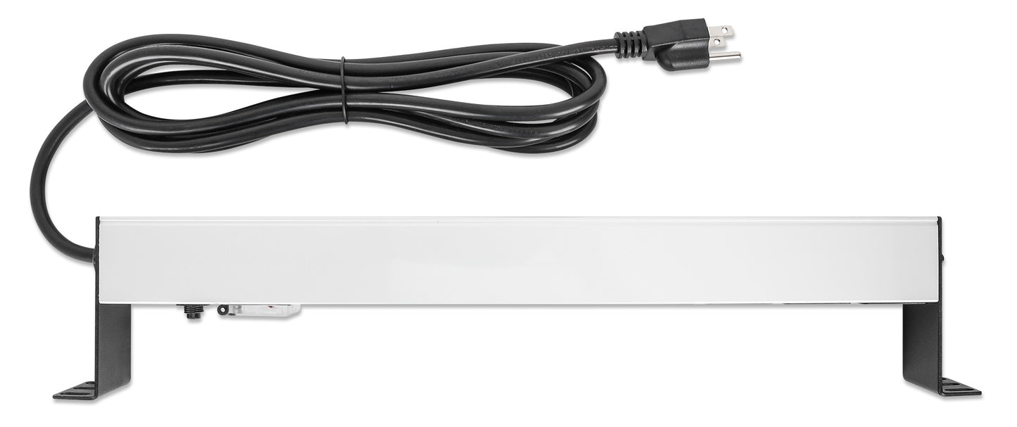 Recessed 19" 1U Rackmount 8-Outlet PDU with Circuit Breaker Image 7