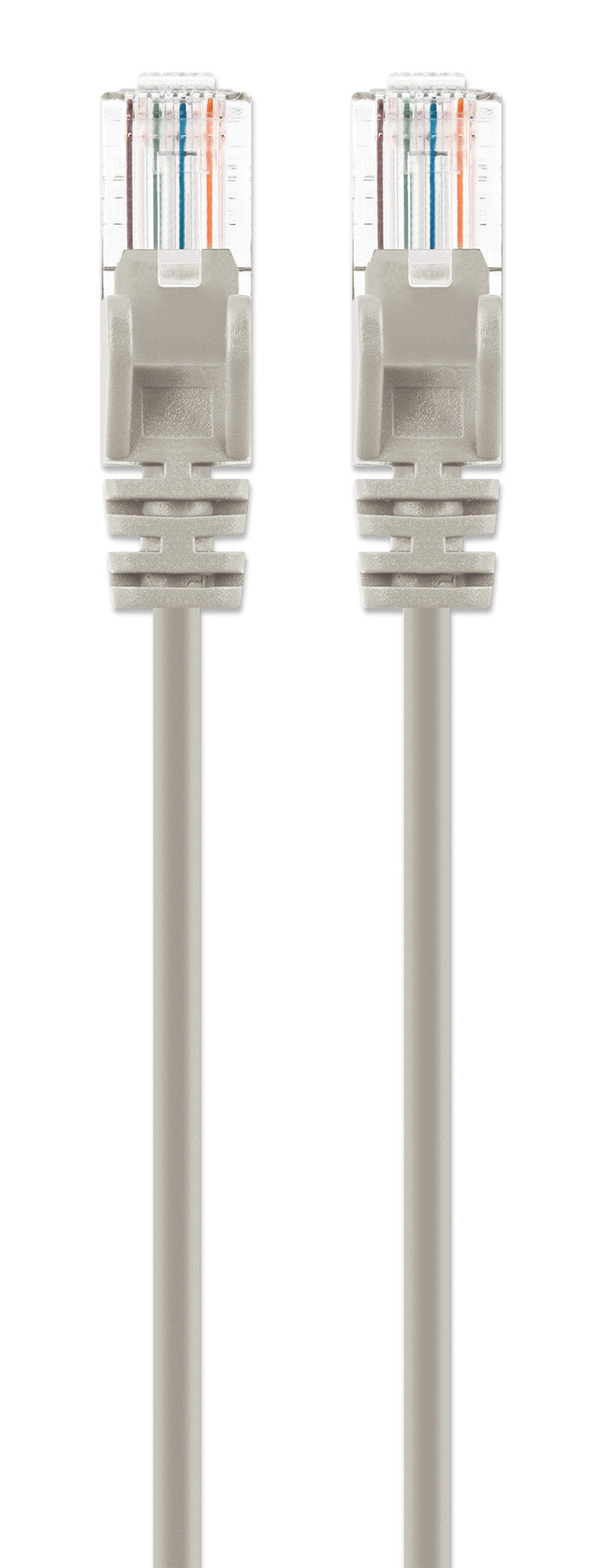 Cat6a U/UTP Slim Network Patch Cable, 0.5 ft., Gray Image 4