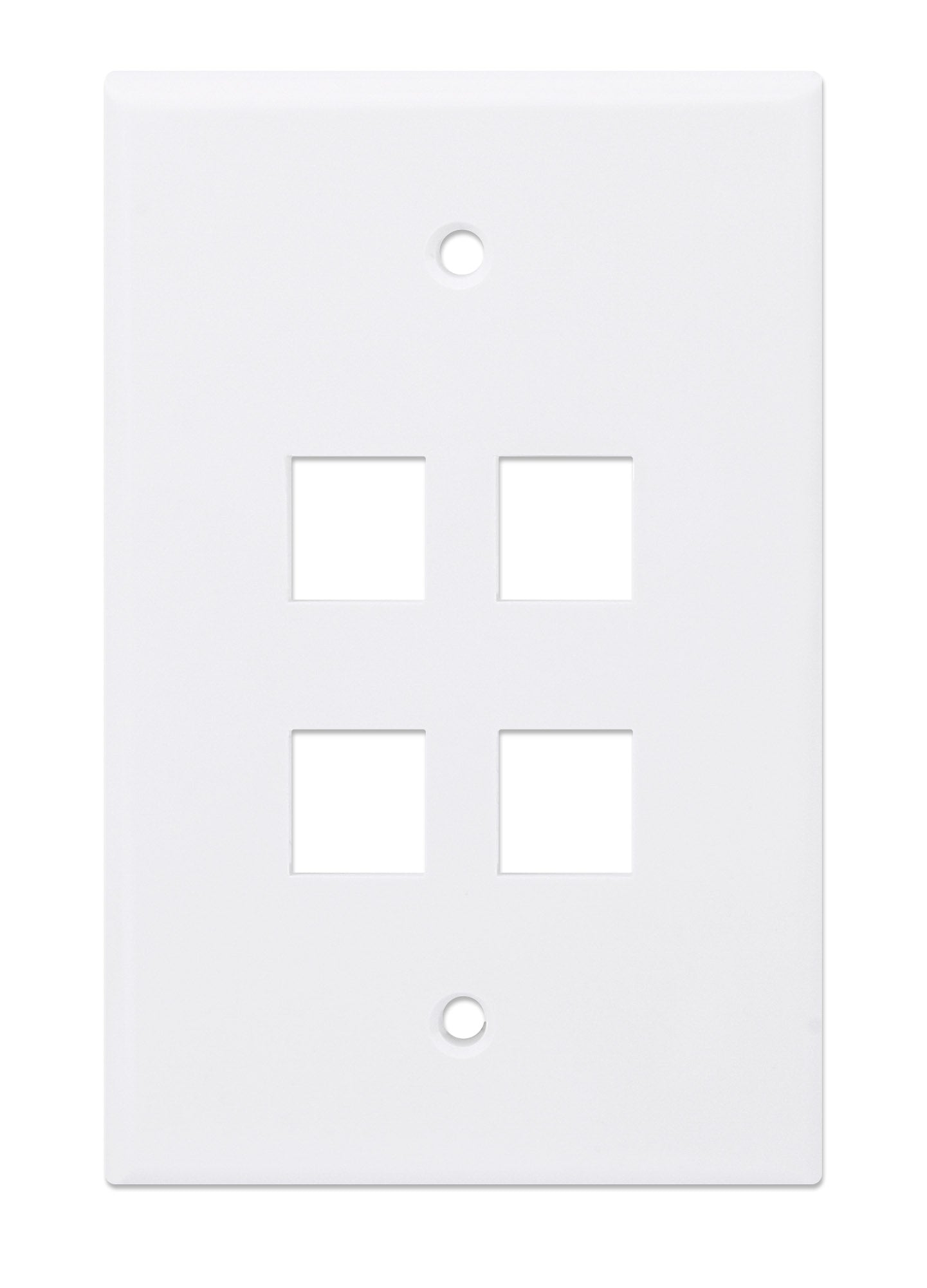 4-Outlet Oversized Keystone Wall Plate Image 4