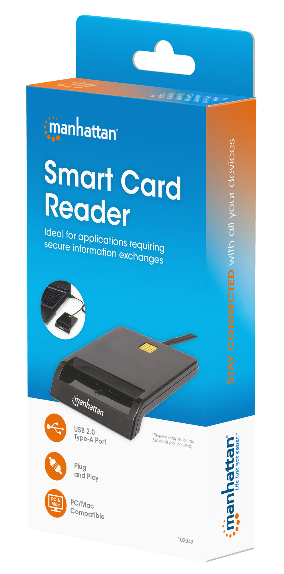 USB-A Smart Card Reader Packaging Image 2