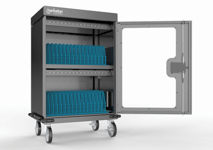 32-Port USB-C Charging Cart - 18W per Port Image 3