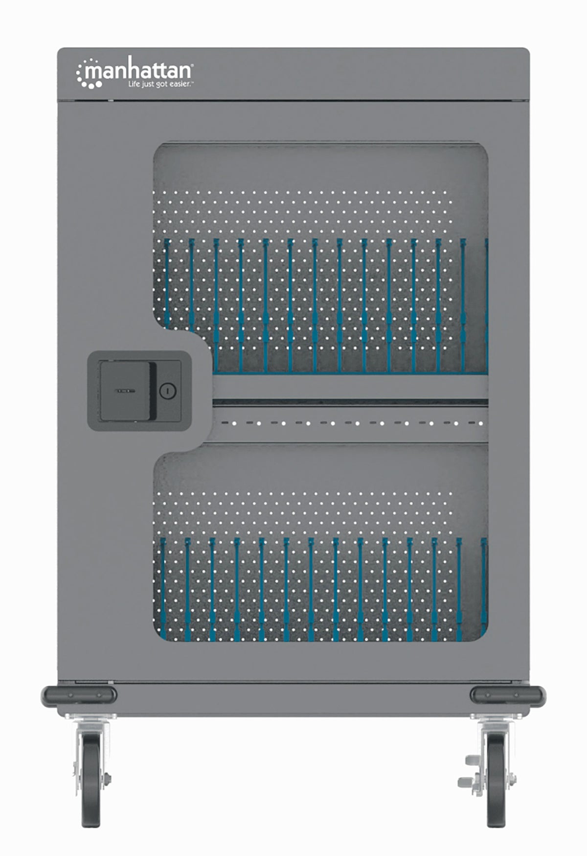 32-Port USB-C Charging Cart - 18W per Port Image 4