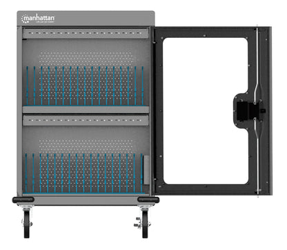 32-Port USB-C Charging Cart - 18W per Port Image 5