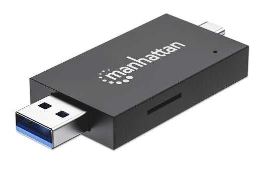 USB 3.0 Type-C / Type-A Combo Multi-Card Reader / Writer Image 1