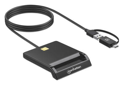 Smart Card Reader with USB-C / USB-A Combo Connector Image 5