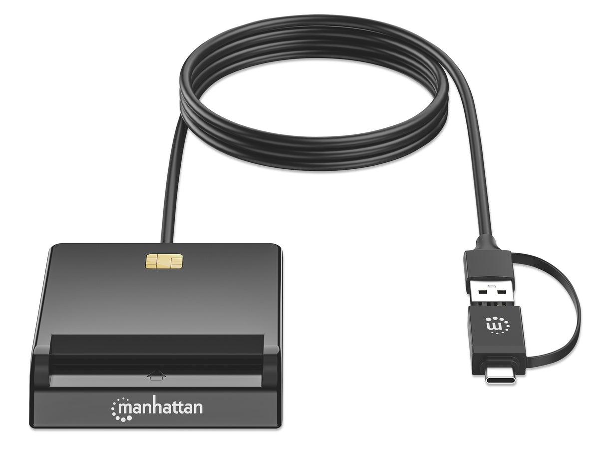 Smart Card Reader with USB-C / USB-A Combo Connector Image 6