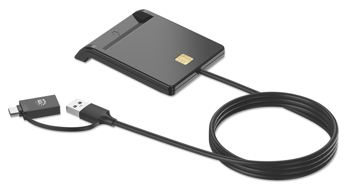 Smart Card Reader with USB-C / USB-A Combo Connector Image 7