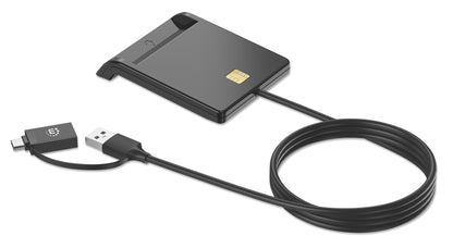 Smart Card Reader with USB-C / USB-A Combo Connector Image 7