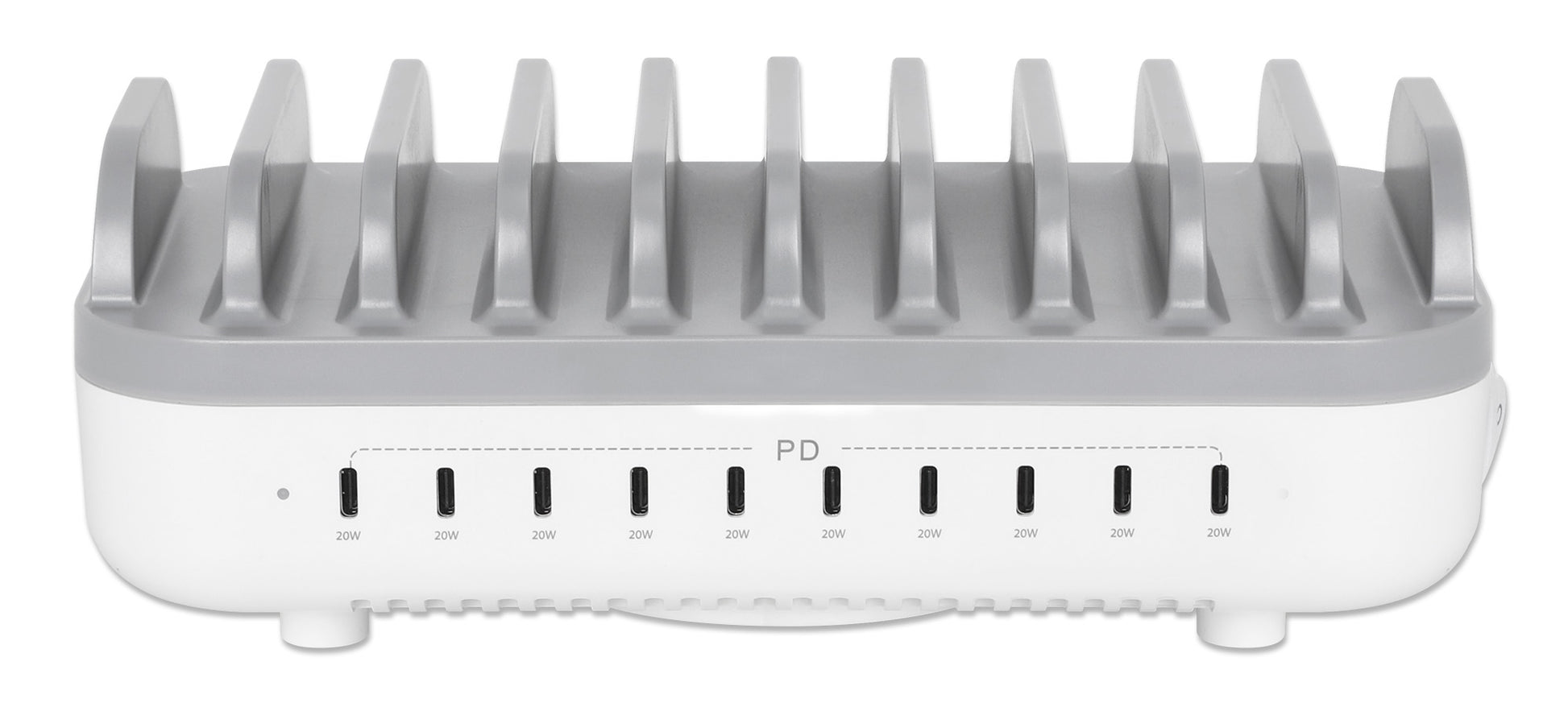 10-Port USB-C Power Delivery Charging Station - 20W per Port Image 5