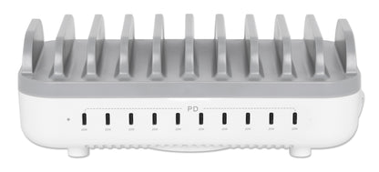 10-Port USB-C Power Delivery Charging Station - 20W per Port Image 5
