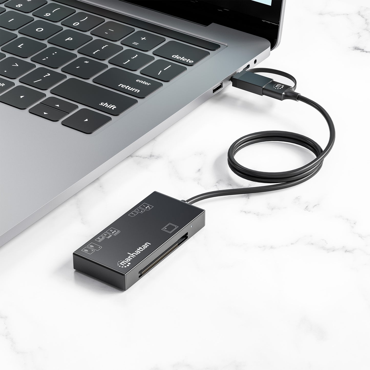 USB-C / USB-A Combo Multi-Card Reader / Writer Image 11