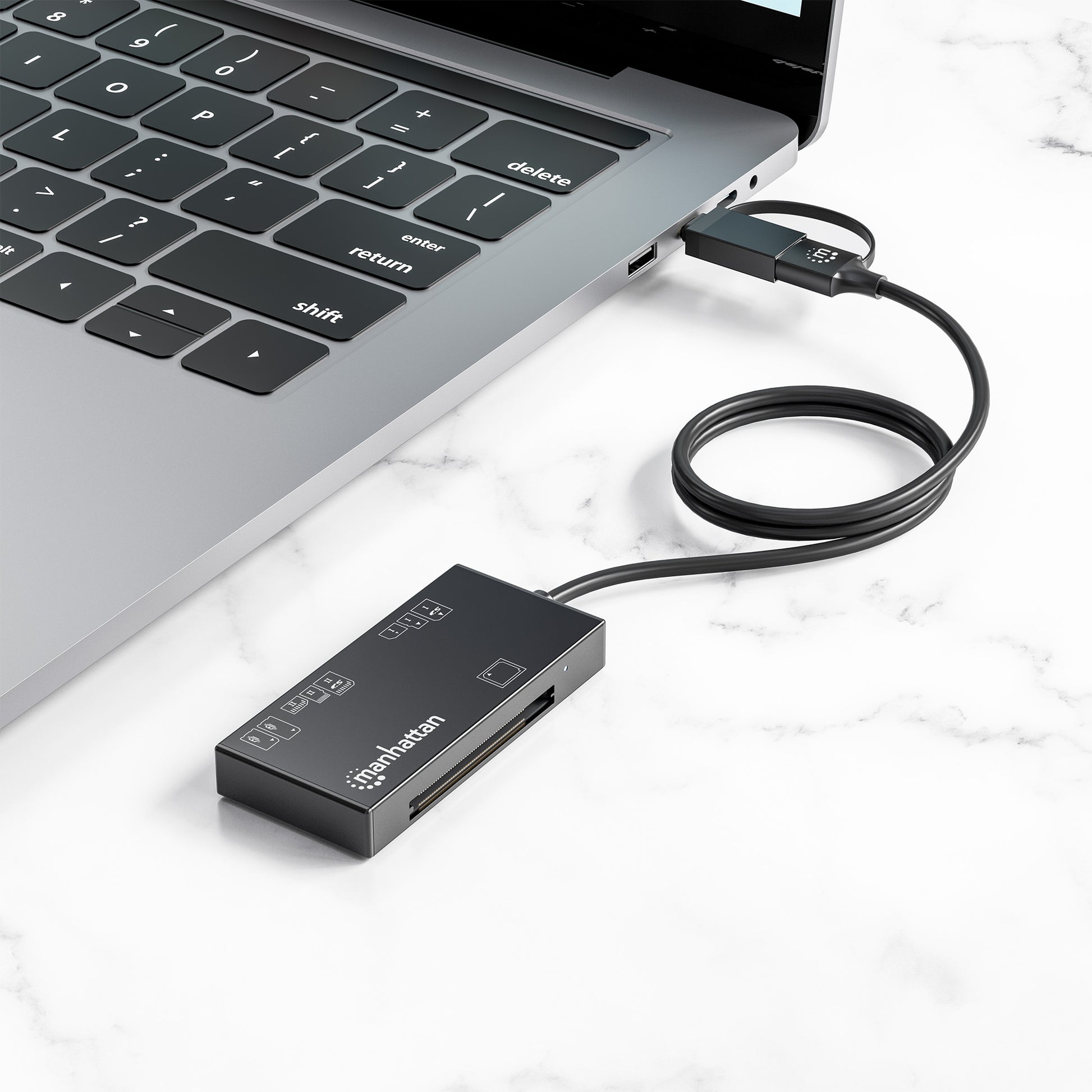USB-C / USB-A Combo Multi-Card Reader / Writer Image 11