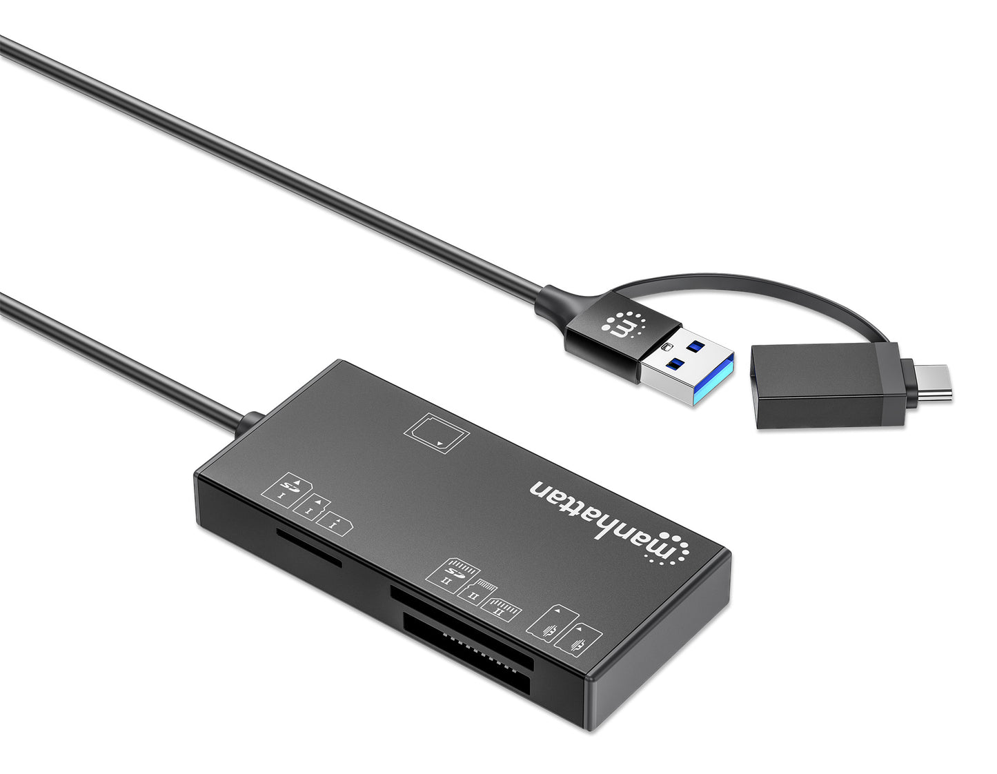 USB-C / USB-A Combo Multi-Card Reader / Writer Image 4