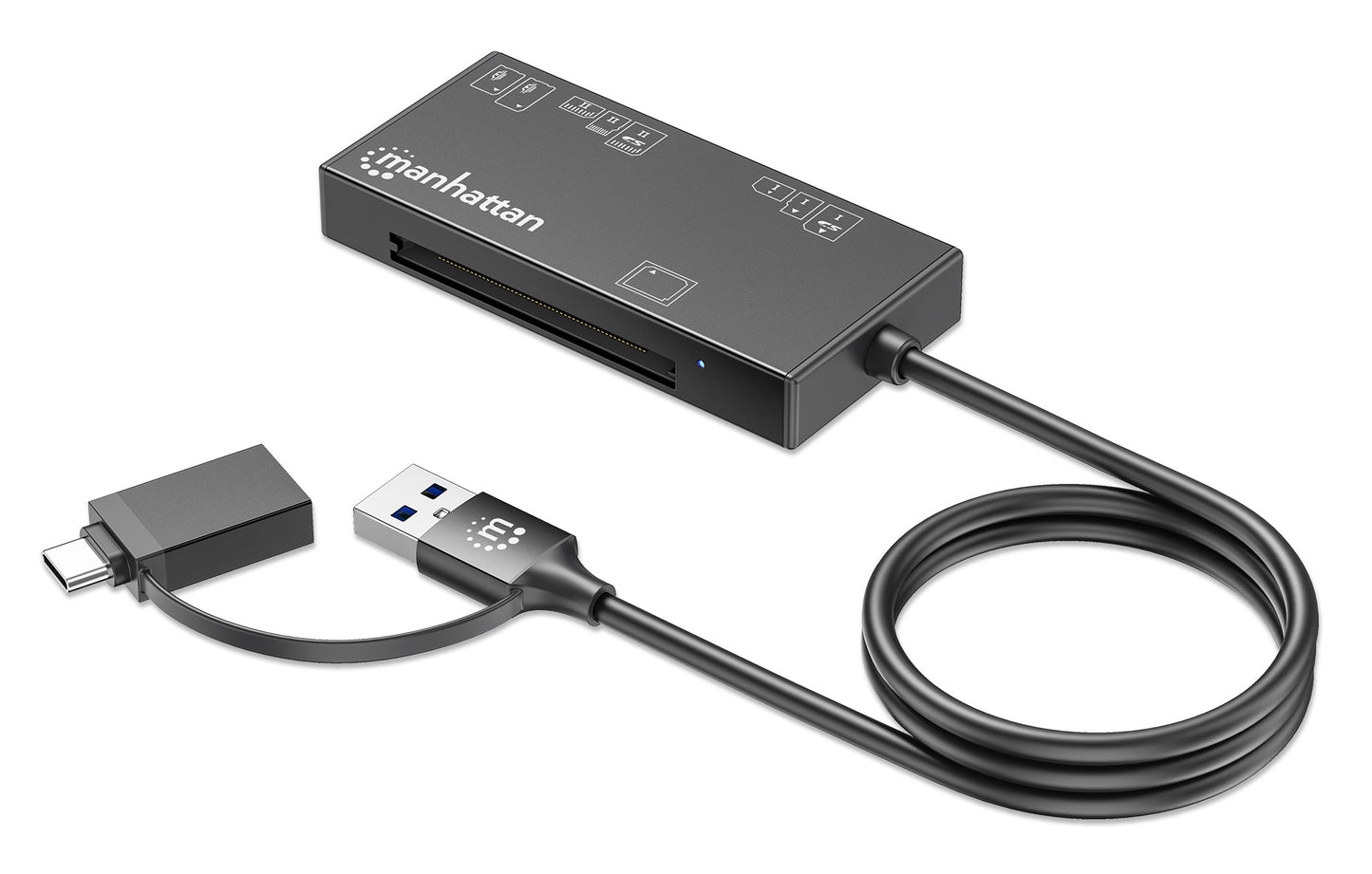 USB-C / USB-A Combo Multi-Card Reader / Writer Image 6