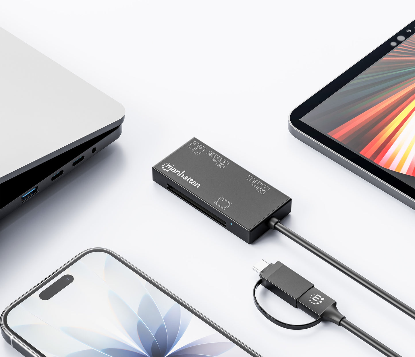USB-C / USB-A Combo Multi-Card Reader / Writer Image 7