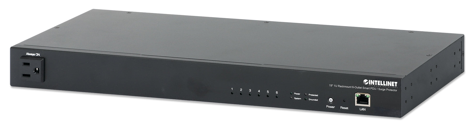 6-Outlet 19" Rackmount Managed Metered Power Distribution Unit  Image 1