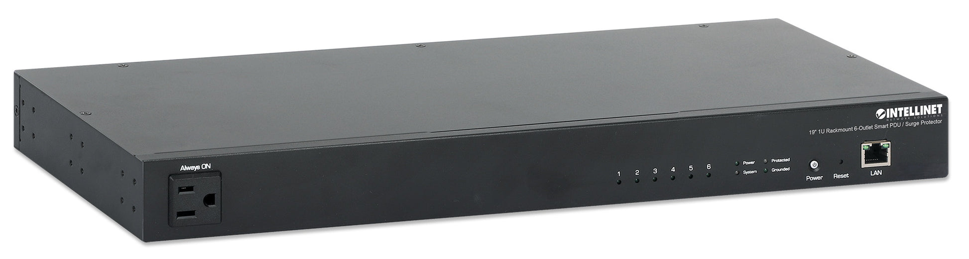 6-Outlet 19" Rackmount Managed Metered Power Distribution Unit  Image 2