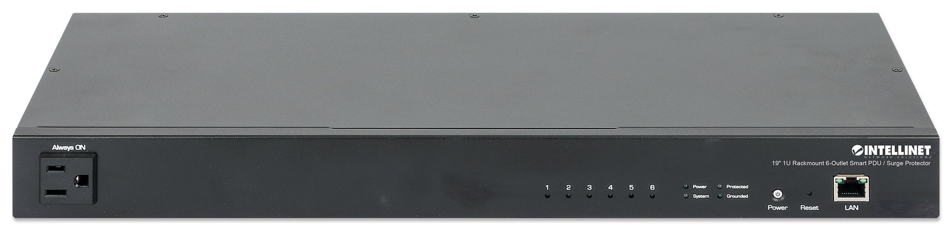 6-Outlet 19" Rackmount Managed Metered Power Distribution Unit  Image 3
