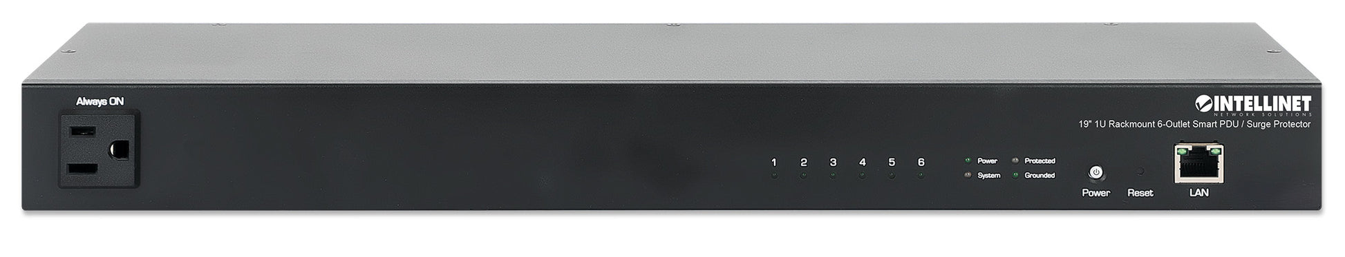 6-Outlet 19" Rackmount Managed Metered Power Distribution Unit  Image 5
