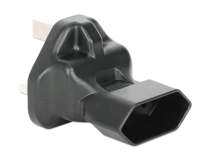 UK/EU Travel Adapter Europlug Socket to BS1363 Plug Image 2