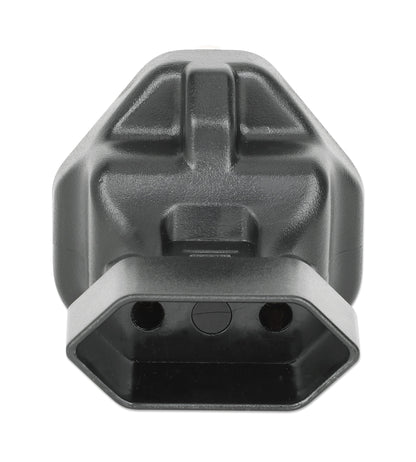 UK/EU Travel Adapter Europlug Socket to BS1363 Plug Image 3
