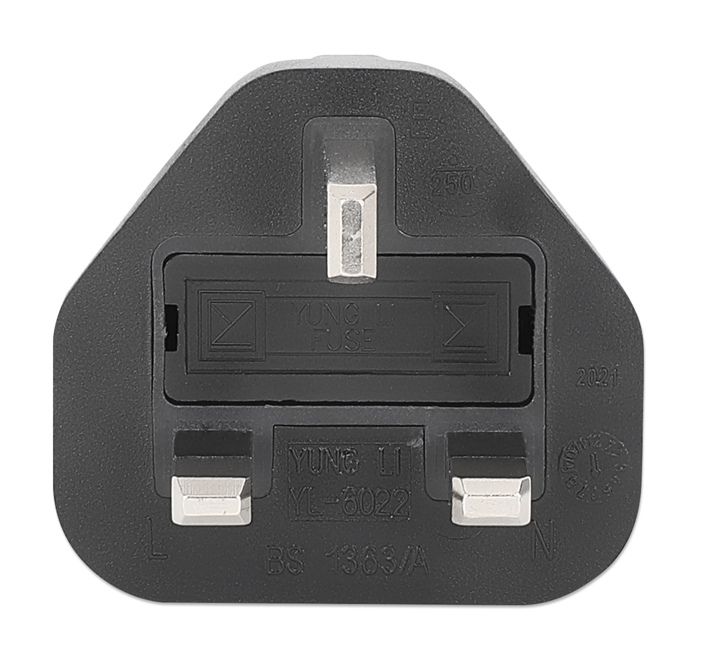 UK/EU Travel Adapter Europlug Socket to BS1363 Plug Image 4