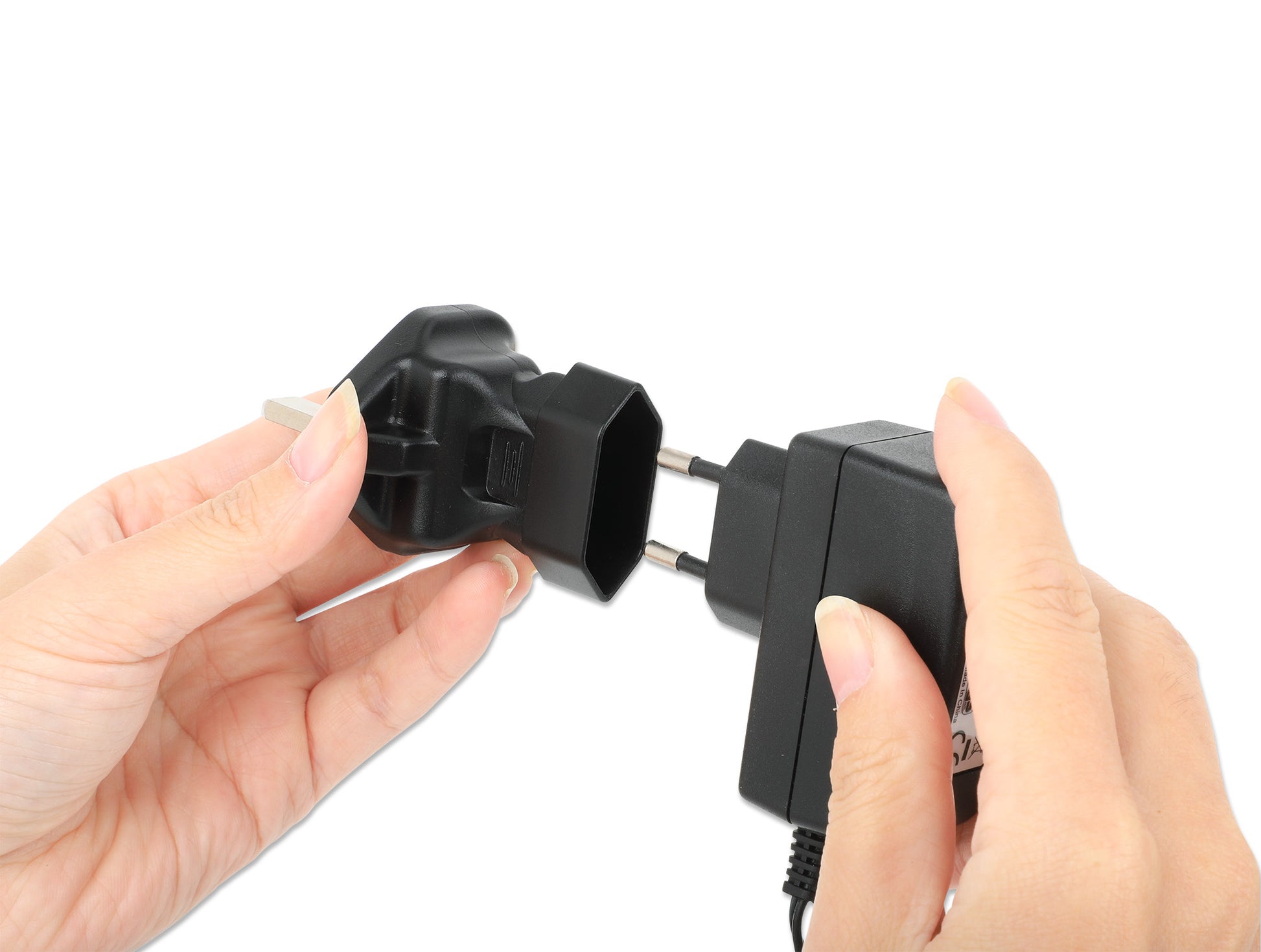 UK/EU Travel Adapter Europlug Socket to BS1363 Plug Image 5