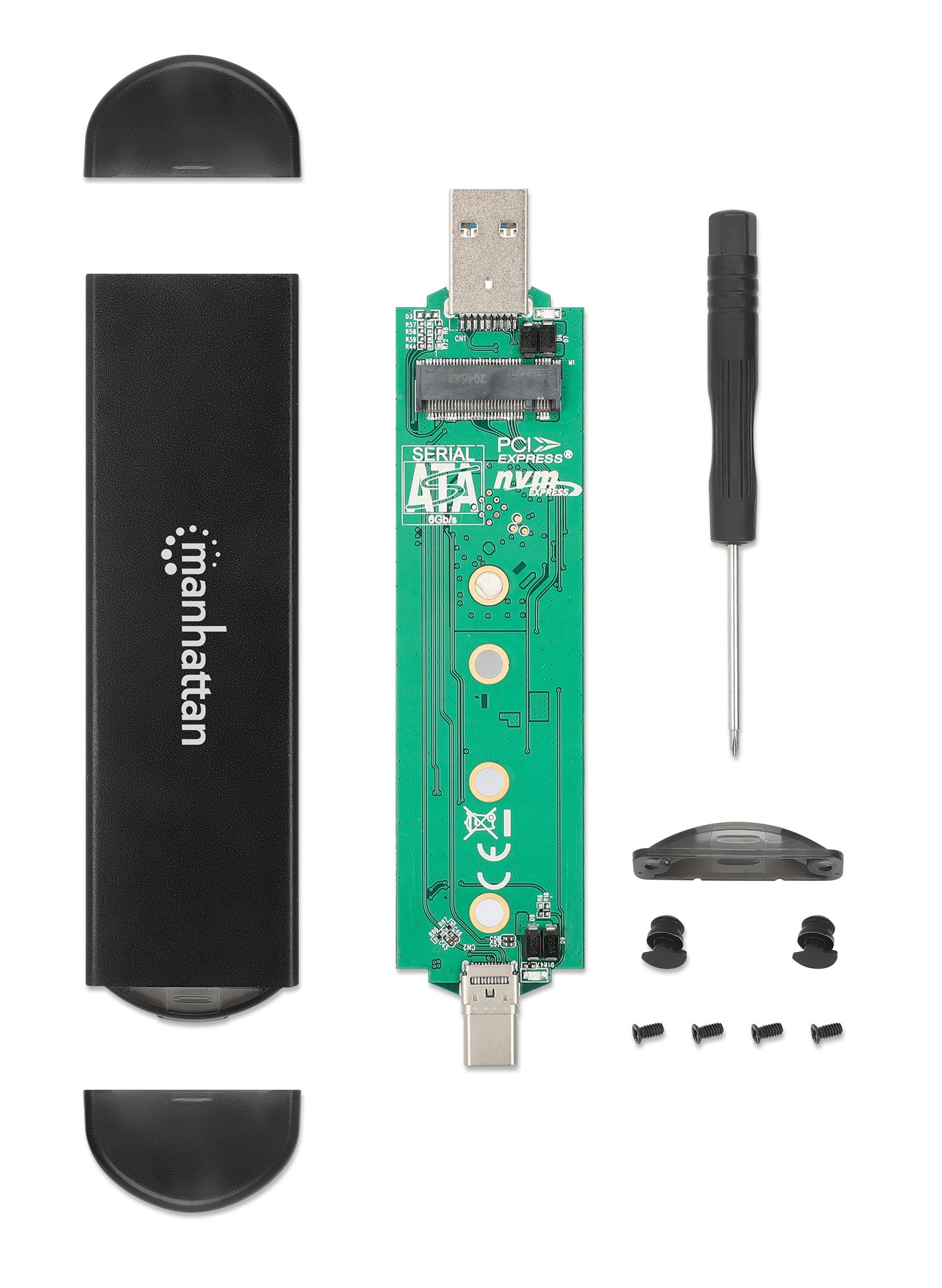 M.2 NVMe and SATA SSD USB Enclosure Image 8