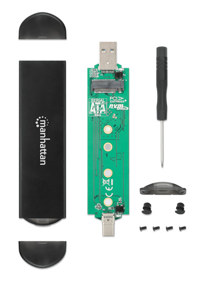 M.2 NVMe and SATA SSD USB Enclosure Image 8