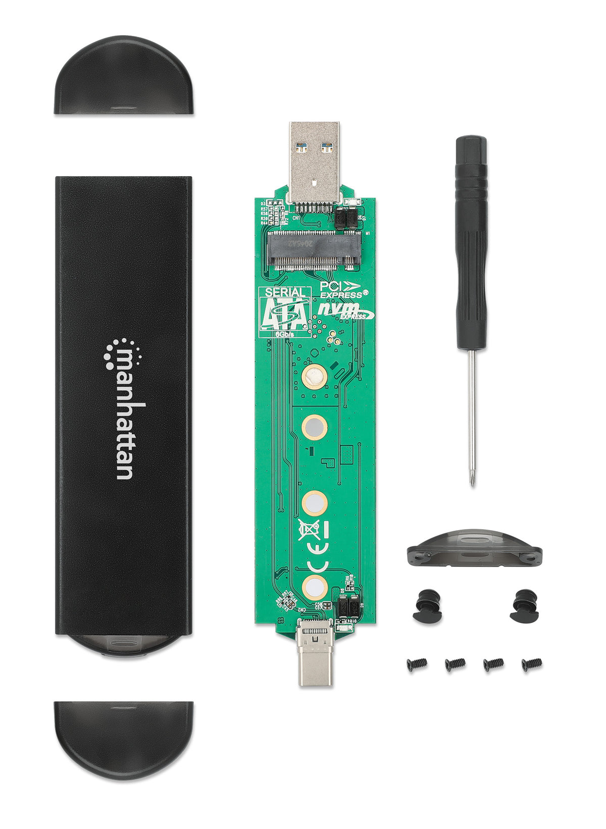 M.2 NVMe and SATA SSD USB Enclosure Image 8