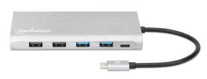 USB-C PD 12-in-1 Triple-HDMI Monitor Docking Station with MST Image 5