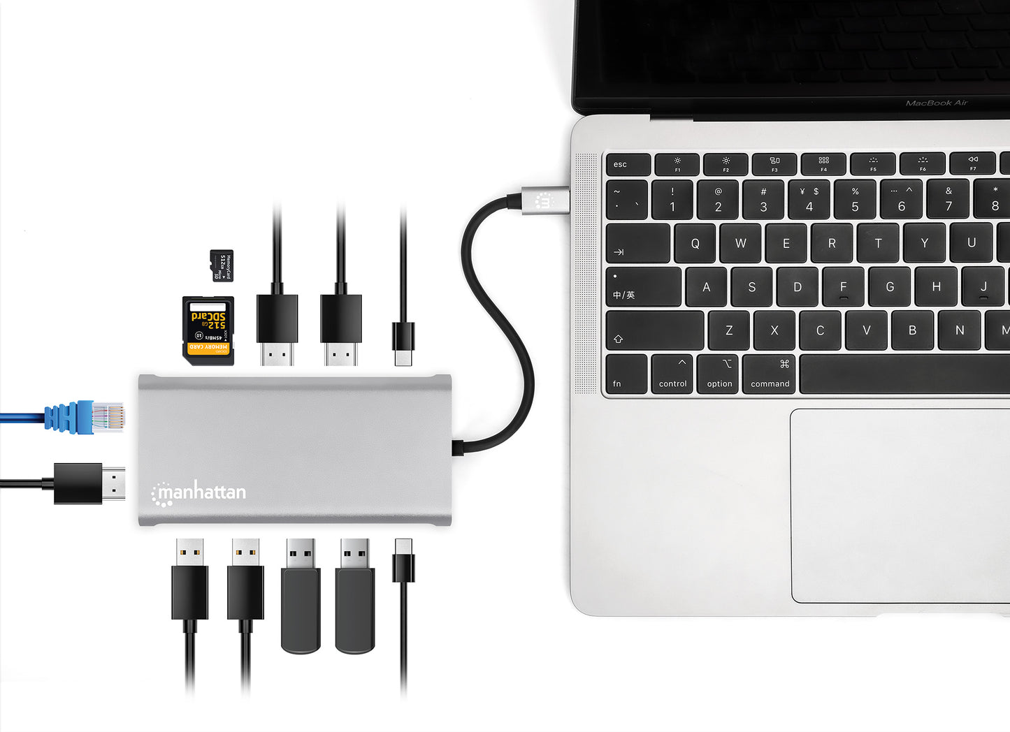 USB-C PD 12-in-1 Triple-HDMI Monitor Docking Station with MST Image 8