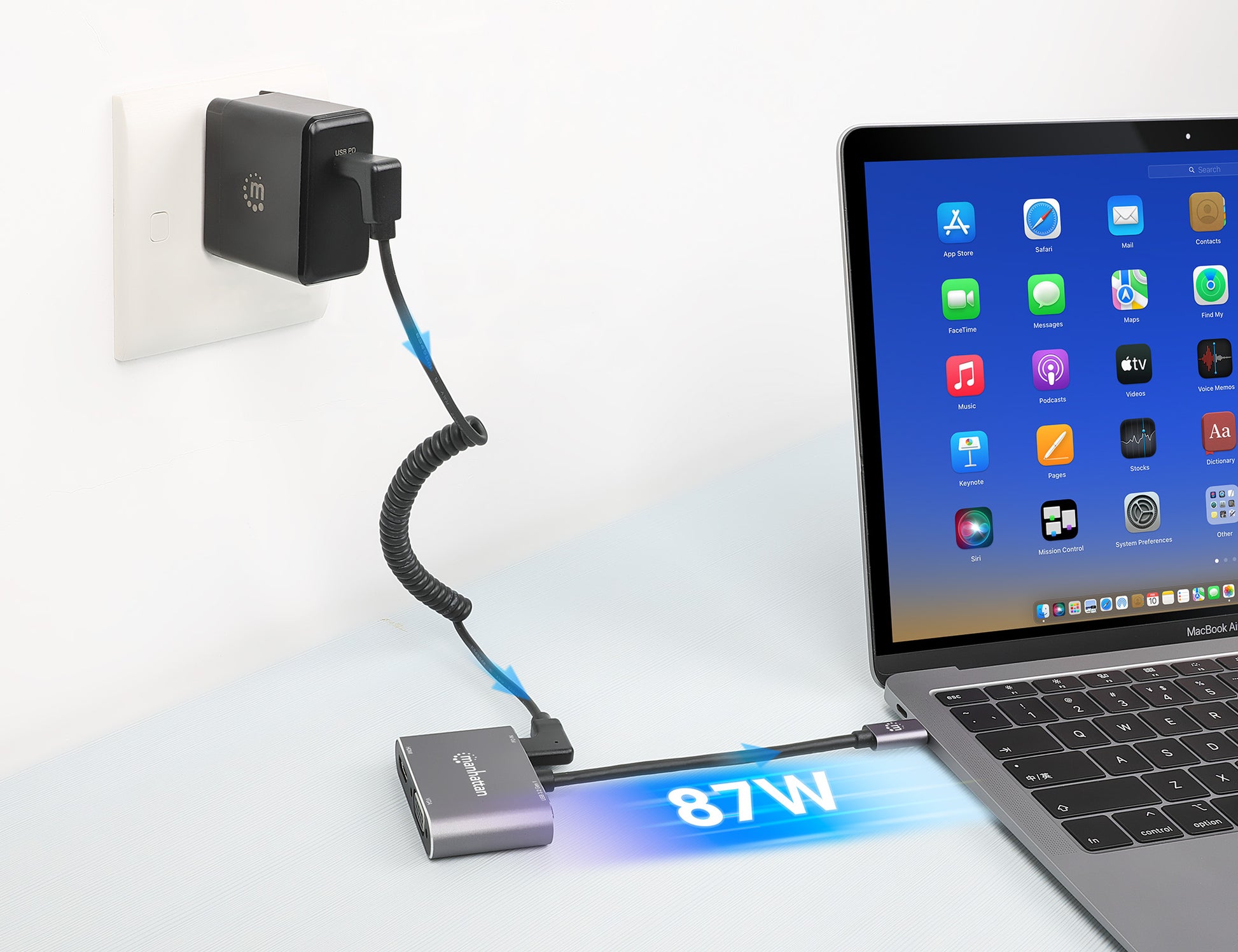 USB-C to HDMI & VGA 4-in-1 Docking Converter with Power Delivery Image 11