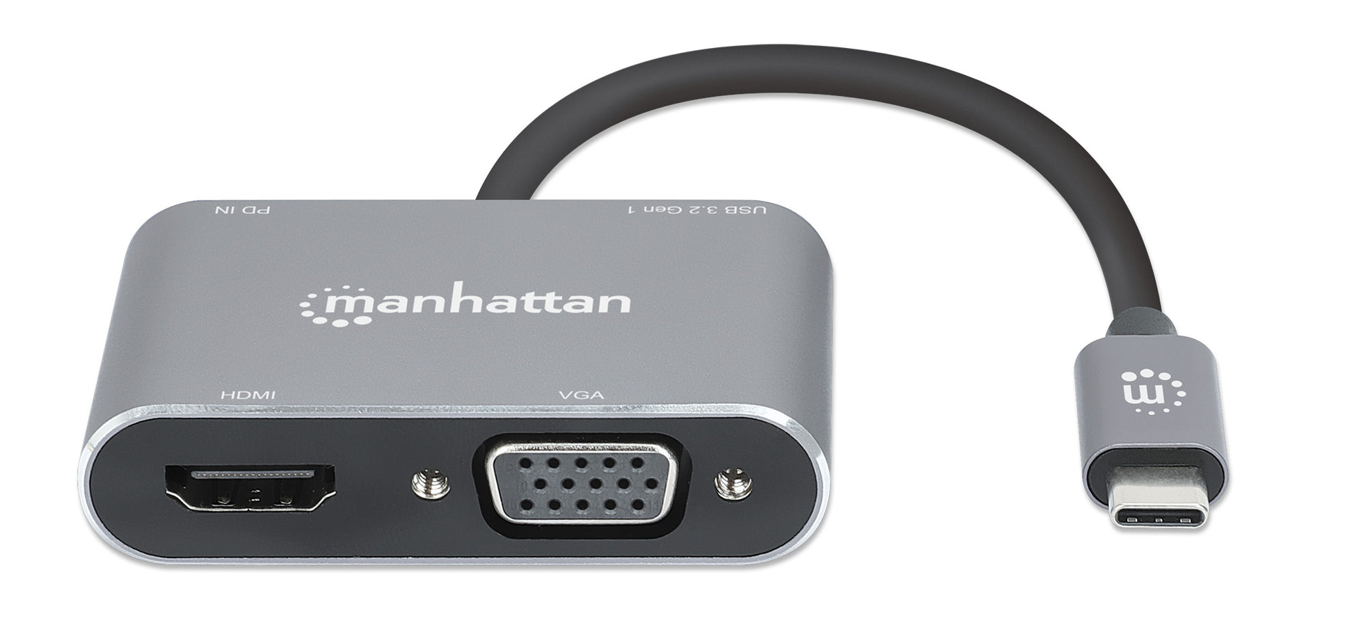 USB-C to HDMI & VGA 4-in-1 Docking Converter with Power Delivery Image 4