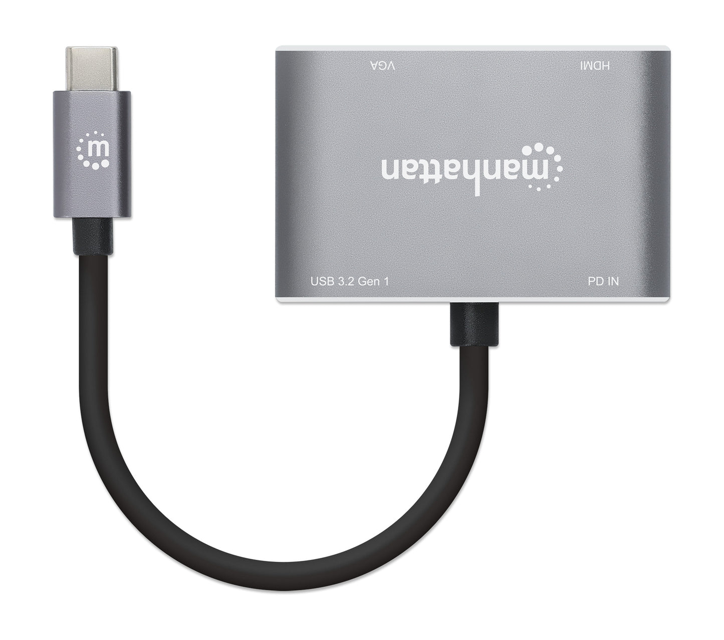 USB-C to HDMI & VGA 4-in-1 Docking Converter with Power Delivery Image 5