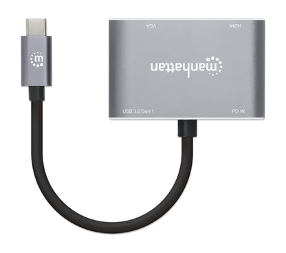USB-C to HDMI & VGA 4-in-1 Docking Converter with Power Delivery Image 5