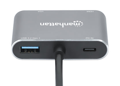 USB-C to HDMI & VGA 4-in-1 Docking Converter with Power Delivery Image 7