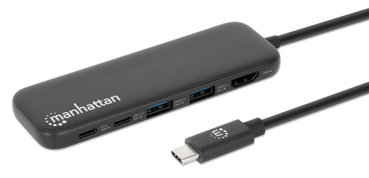 USB-C Docking Station with 100 W PD / 4K HDMI 5-in-1 Multiport USB Hub Image 1